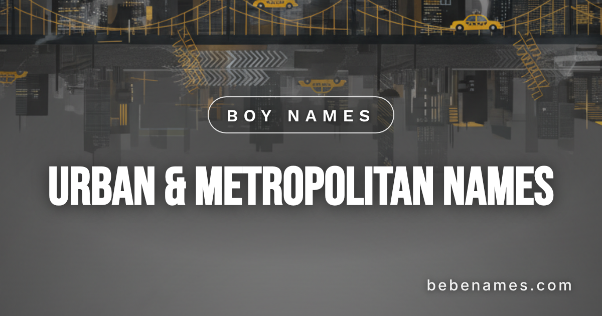 Boy Names That Walk the Sidewalk Like They Own the Street