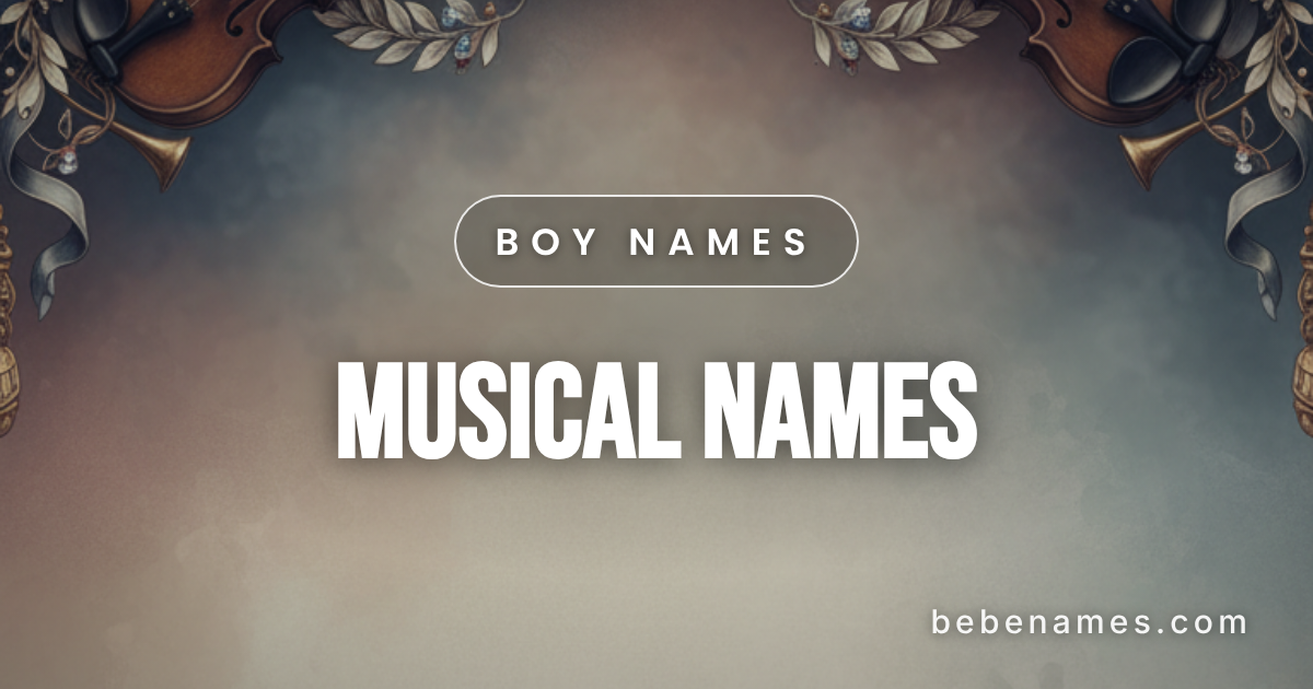 Boy Names That Sound Like the Opening Chords of Your Favorite Song