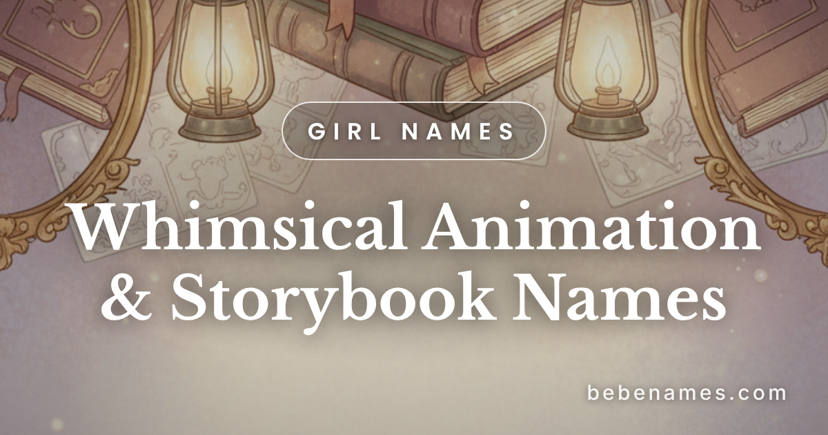 A Treasury of Names Plucked From Animation and Storybook Pages