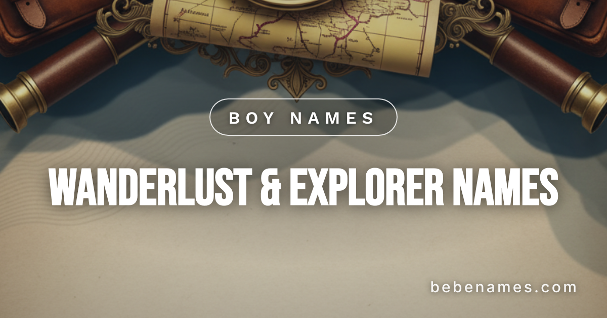 Boy Names That Answer the Call of Mountains and Unmapped Shores