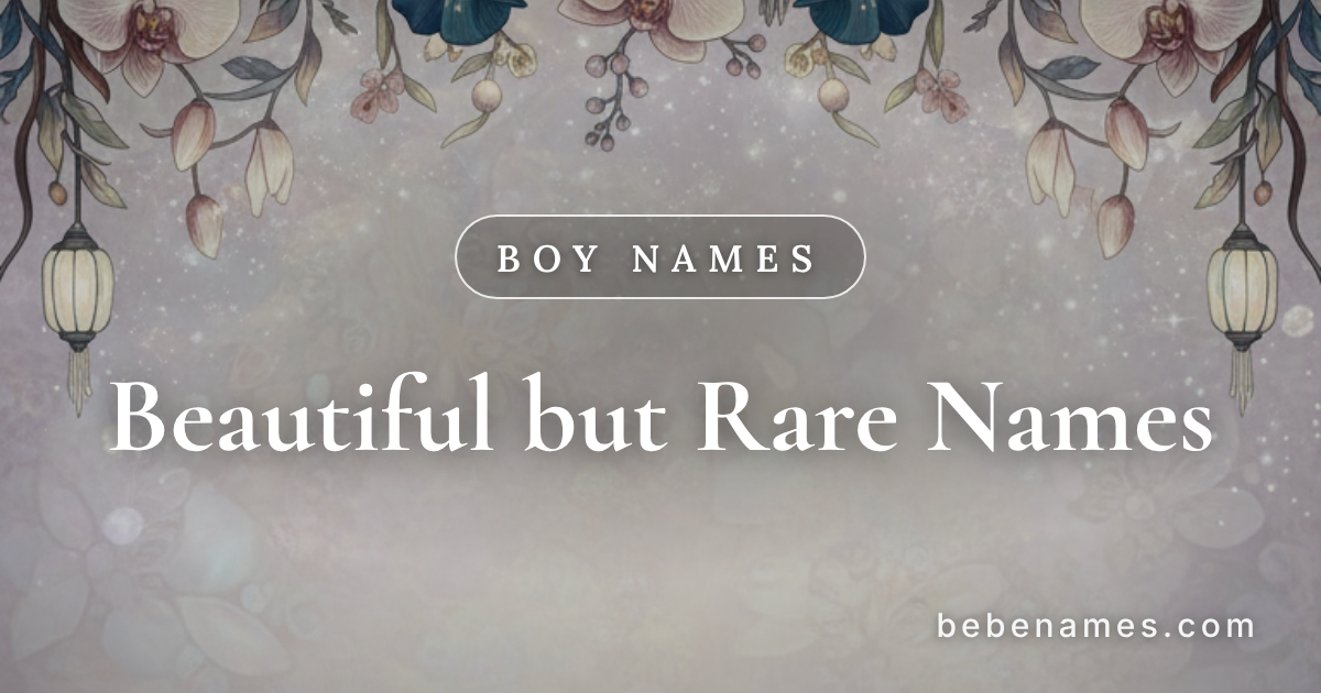 Boy Names That Live in Leather-Bound Books and Forgotten Libraries