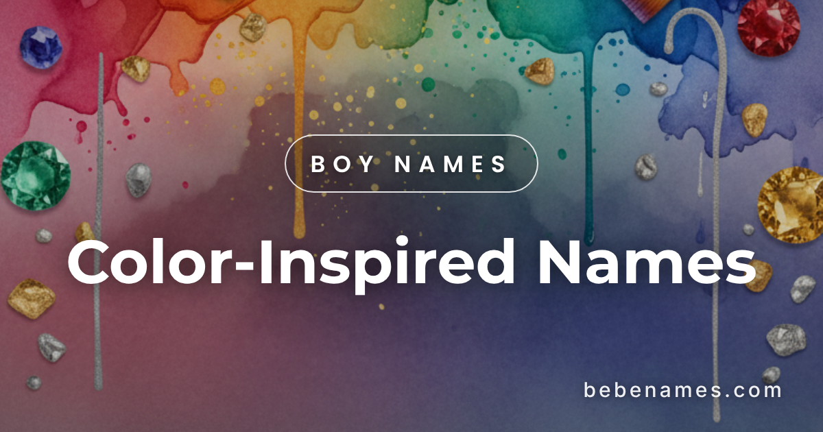 Boy Names That Paint the Nursery Before You Pick Up a Brush