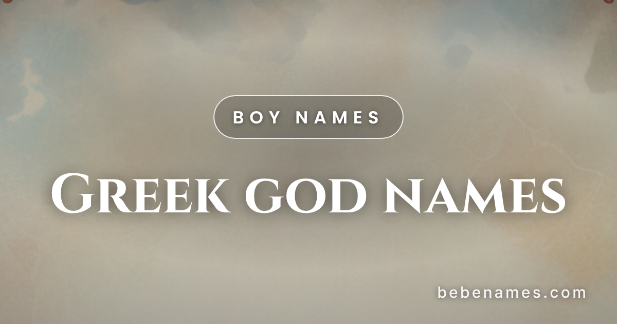 Boy Names That Sound Like Marble Statues Coming to Life