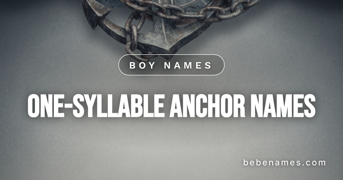 Boy Names That Hold Fast When Everything Else Shifts