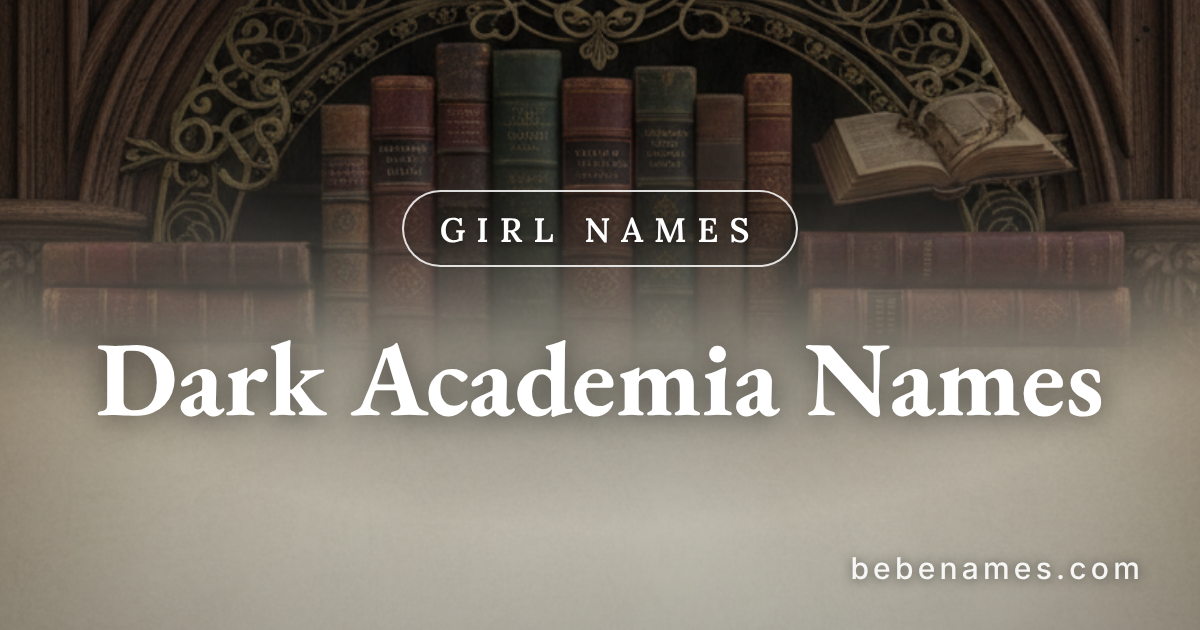Baby Names That Smell Like Old Books and Taste Like Poetry