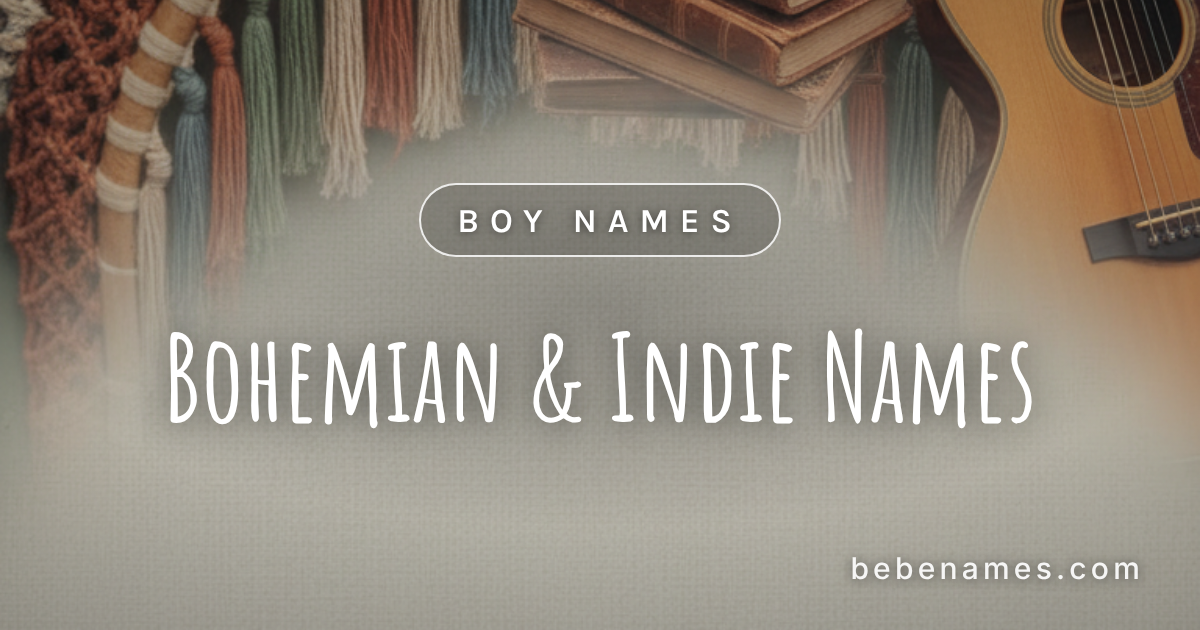 Boy Names That Wear Vintage Leather Jackets and Read Poetry in Coffee Shops