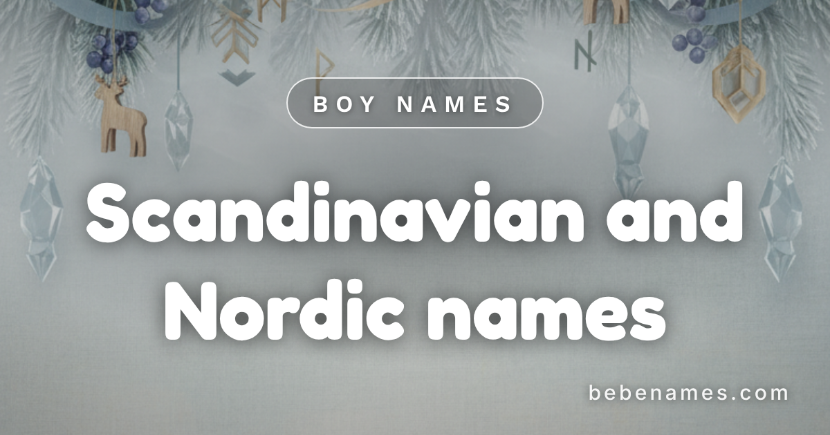 Boy Names Forged in Viking Fire and Whispered by Northern Winds