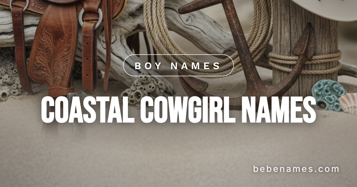 Boy Names Where Leather Saddles Meet the Tide